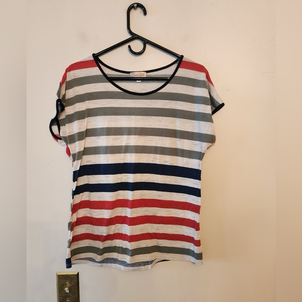 Lavish striped T-Shirt size womens large